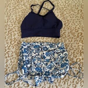 Floral Swim Shorts Set